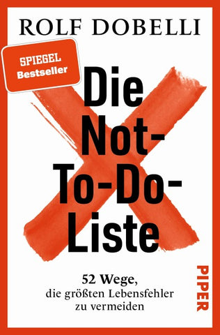 Die Not-To-Do-Liste