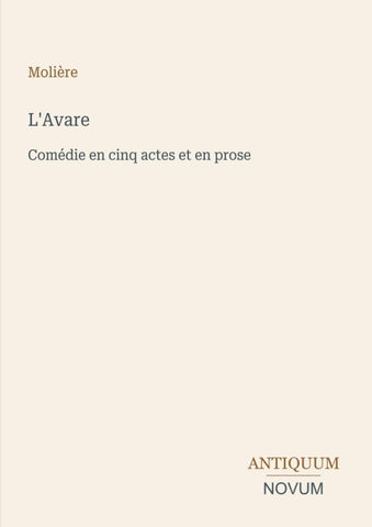 L'Avare