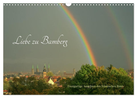 Liebe zu Bamberg (Wandkalender 2027 DIN A3 quer), CALVENDO Monatskalender