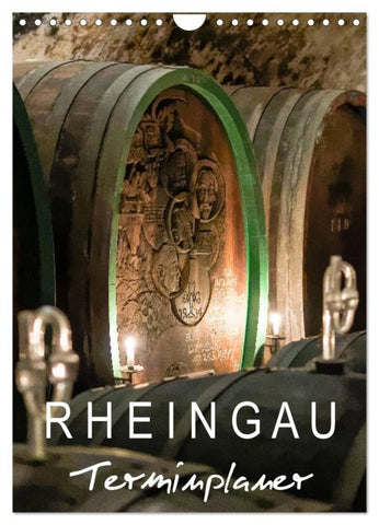 Rheingau Terminplaner (Wandkalender 2026 DIN A4 hoch), CALVENDO Monatskalender