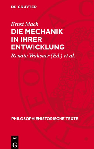 Die Mechanik ın ihrer Entwicklung