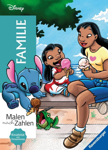 Disney Malen nach Zahlen - Familie