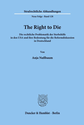 The Right to Die.