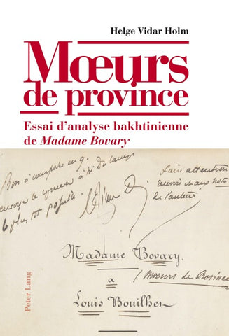 Mœurs de province