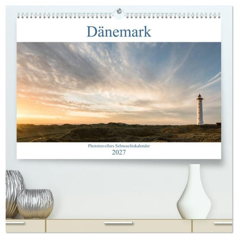 Dänemark - Phototravellers Sehnsuchtskalender (hochwertiger Premium Wandkalender 2027 DIN A2 quer), Kunstdruck in Hochglanz