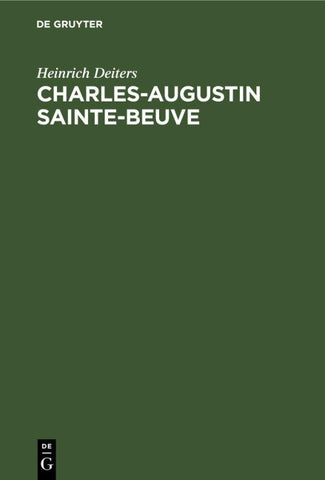 Charles-Augustin Sainte-Beuve