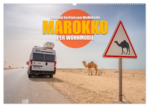 MAROKKO per WOHNMOBIL (Wandkalender 2027 DIN A2 quer), CALVENDO Monatskalender
