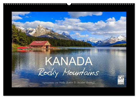KANADA - Rocky Mountains (Wandkalender 2027 DIN A2 quer), CALVENDO Monatskalender