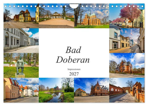 Bad Doberan Impressionen (Wandkalender 2027 DIN A4 quer), CALVENDO Monatskalender