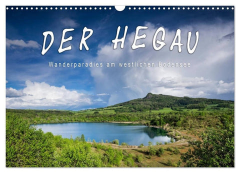 Der Hegau - Wanderparadies am westlichen Bodensee (Wandkalender 2027 DIN A3 quer), CALVENDO Monatskalender
