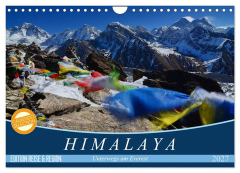 Himalaya (Wandkalender 2027 DIN A4 quer), CALVENDO Monatskalender