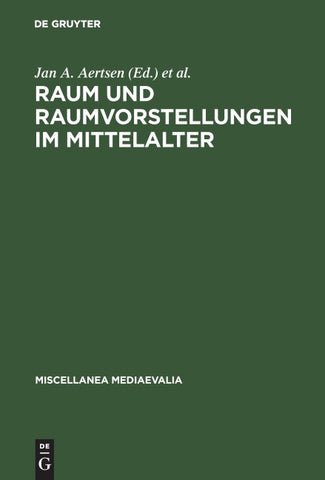 Raum und Raumvorstellungen im Mittelalter