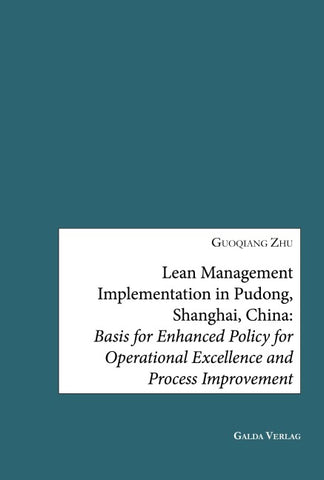 Lean Management Implementation in Pudong, Shanghai, China