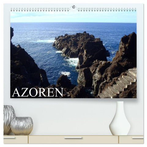 Azoren 2026 (hochwertiger Premium Wandkalender 2026 DIN A2 quer), Kunstdruck in Hochglanz