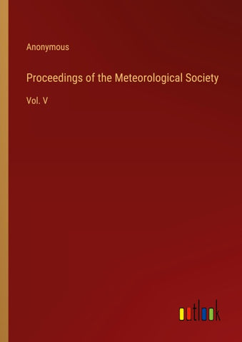 Proceedings of the Meteorological Society
