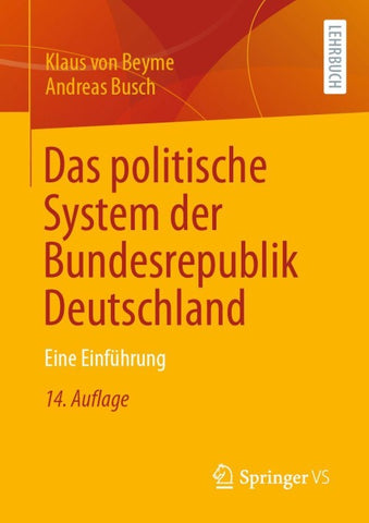 Das politische System der Bundesrepublik Deutschland
