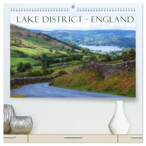 Lake District England (hochwertiger Premium Wandkalender 2027 DIN A2 quer), Kunstdruck in Hochglanz