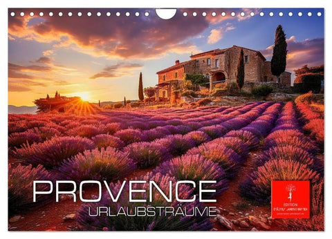 Provence Urlaubsträume (Wandkalender 2027 DIN A4 quer), CALVENDO Monatskalender