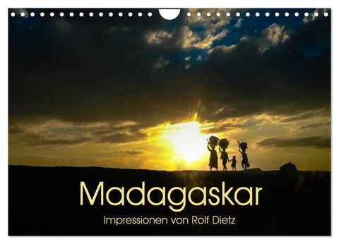 Madagaskar - Impressionen von Rolf Dietz (Wandkalender 2027 DIN A4 quer), CALVENDO Monatskalender