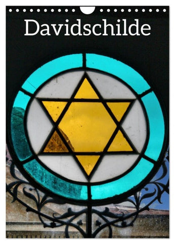 Davidschilde (Wandkalender 2027 DIN A4 hoch), CALVENDO Monatskalender