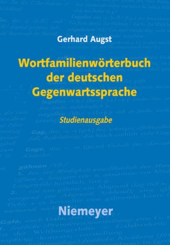 Wortfamilienwörterbuch der deutschen Gegenwartssprache