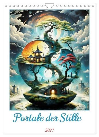 Portale der Stille (Wandkalender 2027 DIN A4 hoch), CALVENDO Monatskalender