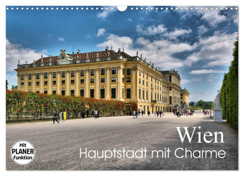 Wien - Haupstadt mit Charme (Wandkalender 2027 DIN A3 quer), CALVENDO Monatskalender