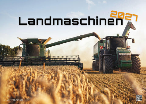 Landmaschinen - Traktor - 2027 - Kalender DIN A3
