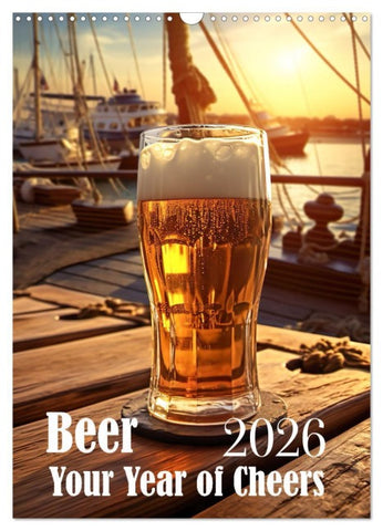 Beer (Wall Calendar 2026 DIN A3 portrait), CALVENDO 12 Month Wall Calendar