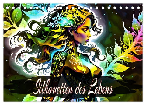 Silhouetten des Lebens (Tischkalender 2027 DIN A5 quer), CALVENDO Monatskalender