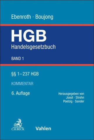 Handelsgesetzbuch Bd. 1: §§ 1-237