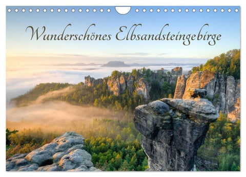 Wunderschönes Elbsandsteingebirge (Wandkalender 2027 DIN A4 quer), CALVENDO Monatskalender