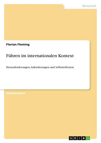 Führen im internationalen Kontext