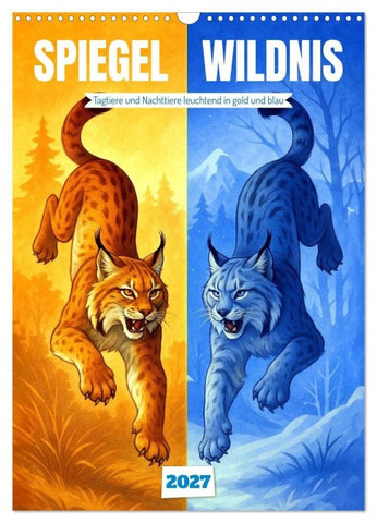 Spiegelwildnis (Wandkalender 2027 DIN A3 hoch), CALVENDO Monatskalender