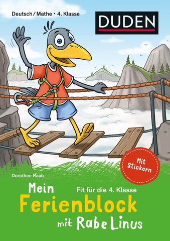 Mein Ferienblock mit Rabe Linus – Fit für die 4. Klasse