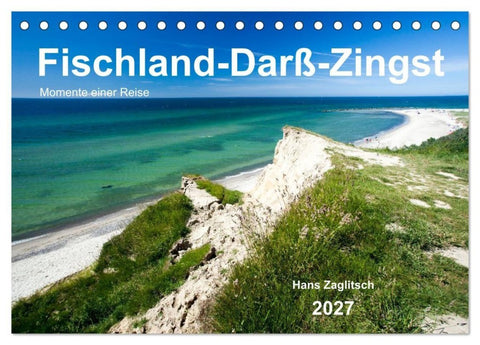 Fischland-Darß-Zingst - Momente einer Reise (Tischkalender 2027 DIN A5 quer), CALVENDO Monatskalender