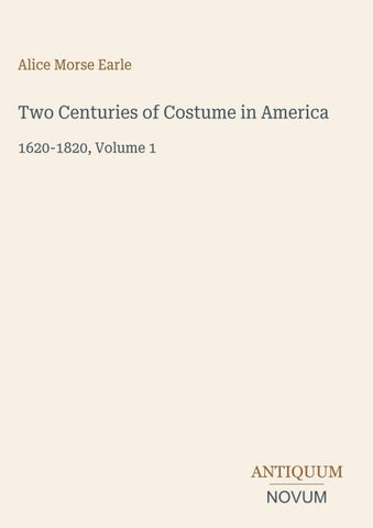Two Centuries of Costume in America