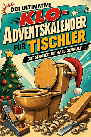 Der ultimative Klo-Adventskalender für Tischler