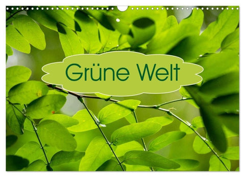 Grüne Welten (Wandkalender 2027 DIN A3 quer), CALVENDO Monatskalender