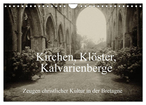 Kirchen, Klöster, Kalvarienberge (Wandkalender 2027 DIN A4 quer), CALVENDO Monatskalender