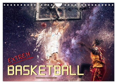 Basketball extrem (Wandkalender 2027 DIN A4 quer), CALVENDO Monatskalender