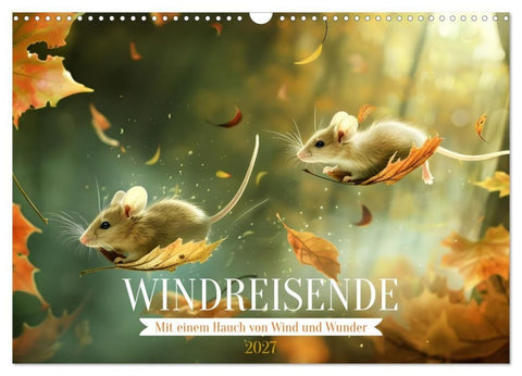 Windreisende (Wandkalender 2027 DIN A3 quer), CALVENDO Monatskalender