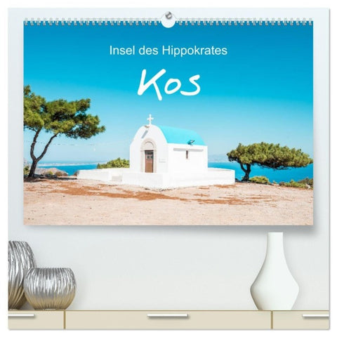 Kos - Insel des Hippokrates (hochwertiger Premium Wandkalender 2027 DIN A2 quer), Kunstdruck in Hochglanz
