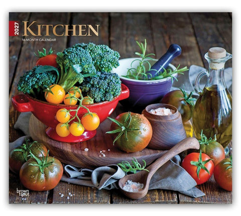 Kitchen – Küchenkalender 2027 – 16-Monatskalender im Deluxe-Format