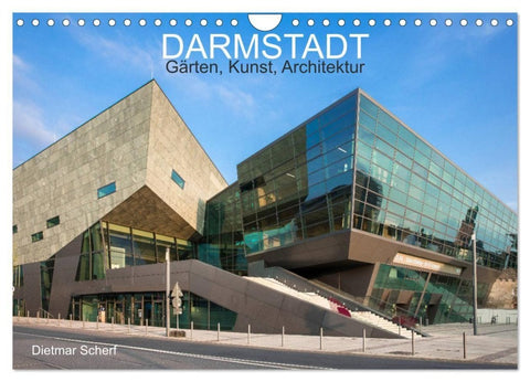 Darmstadt - Gärten, Kunst, Architektur (Wandkalender 2027 DIN A4 quer), CALVENDO Monatskalender