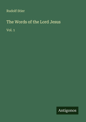 The Words of the Lord Jesus
