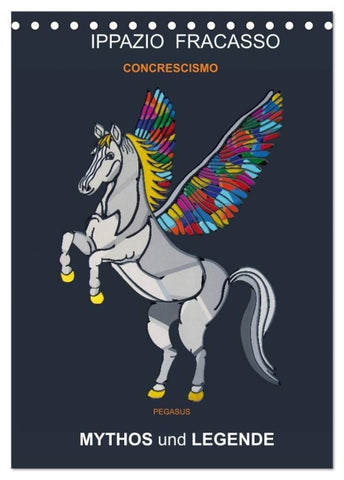 MYTHOS und LEGENDE (Tischkalender 2027 DIN A5 hoch), CALVENDO Monatskalender