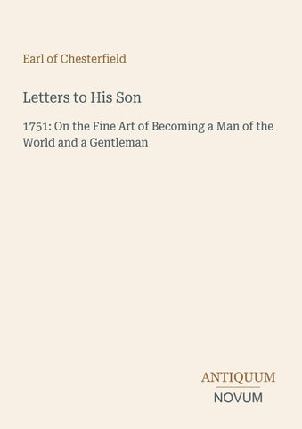 Letters to His Son
