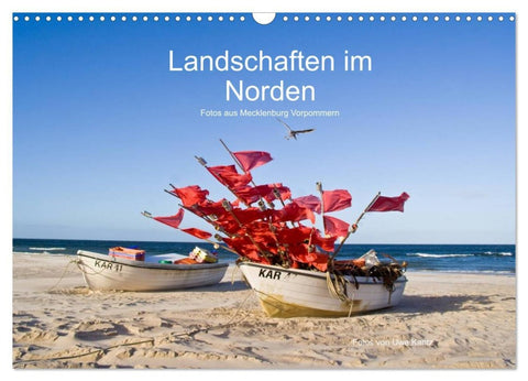 Landschaften im Norden (Wandkalender 2026 DIN A3 quer), CALVENDO Monatskalender