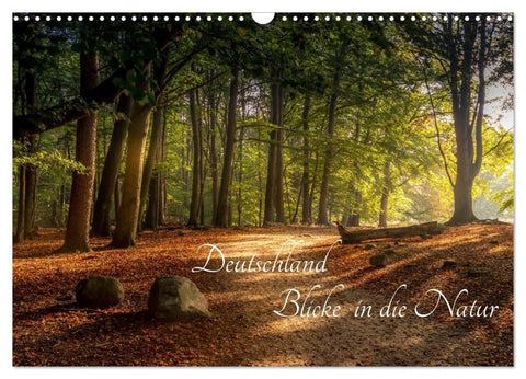 Deutschland Blicke in die Natur (Wandkalender 2027 DIN A3 quer), CALVENDO Monatskalender